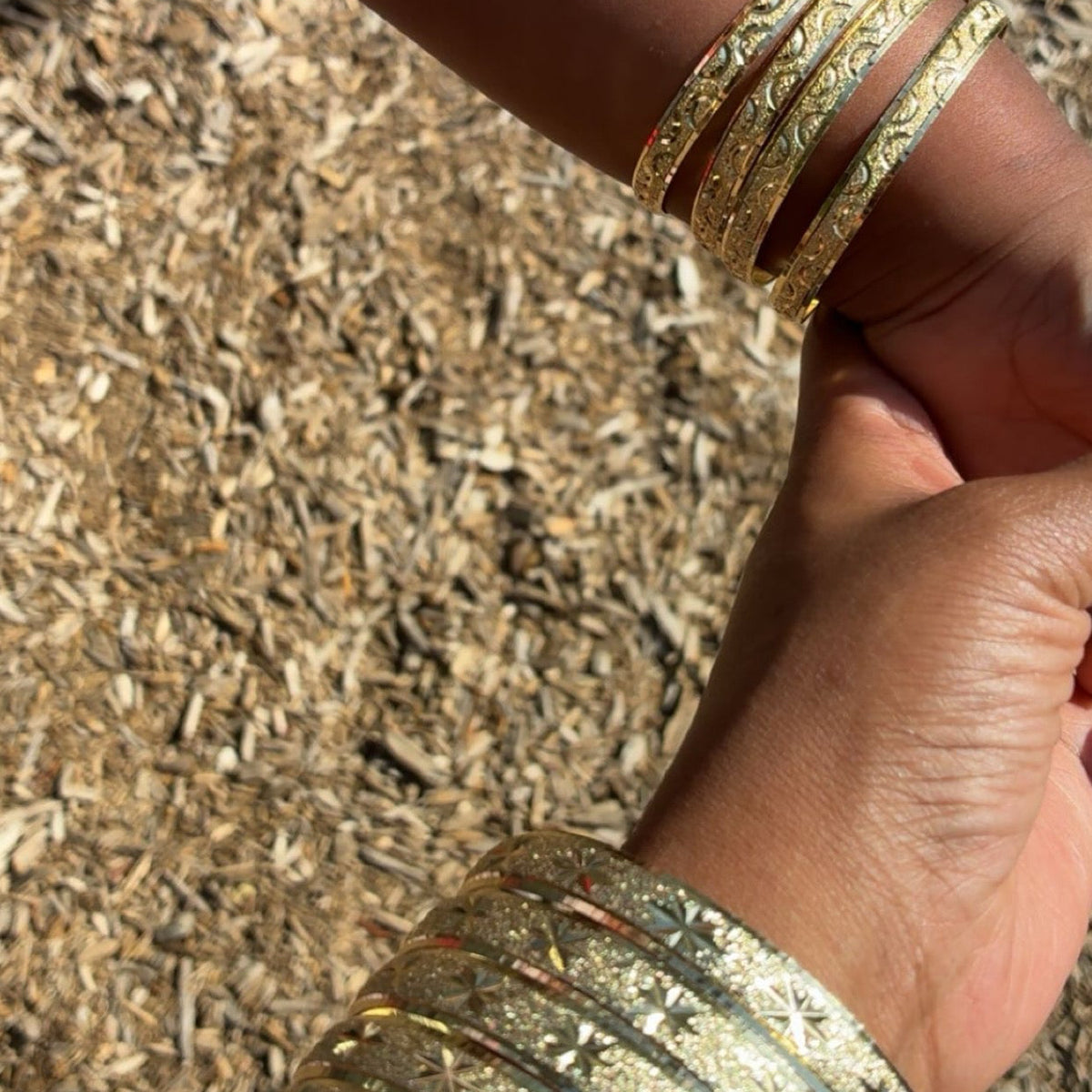 Kids Gold plated bangles