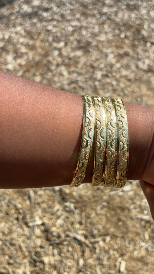 Kids Gold plated bangles