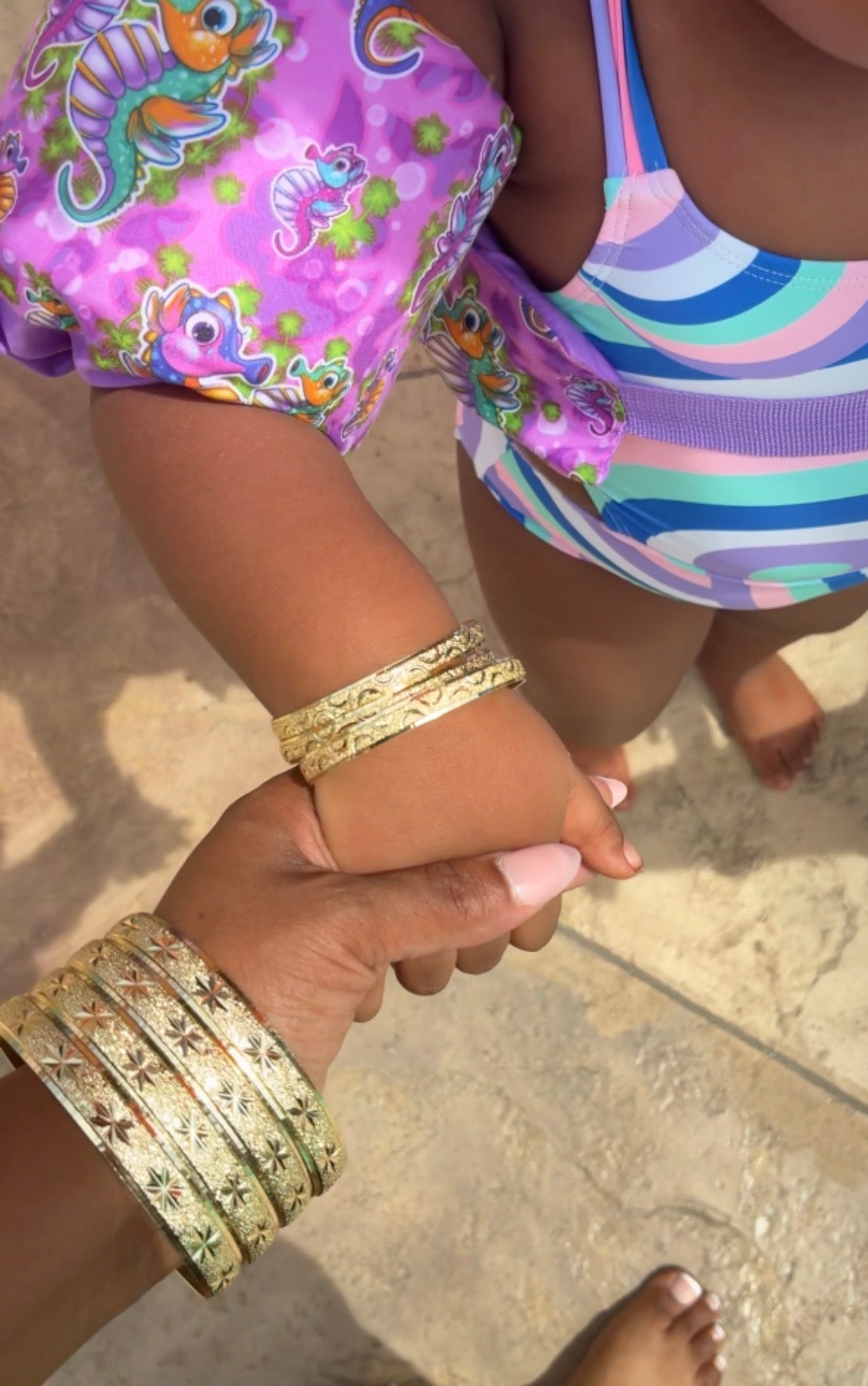 Kids Gold plated bangles